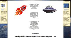Desktop Screenshot of antigravity101.com